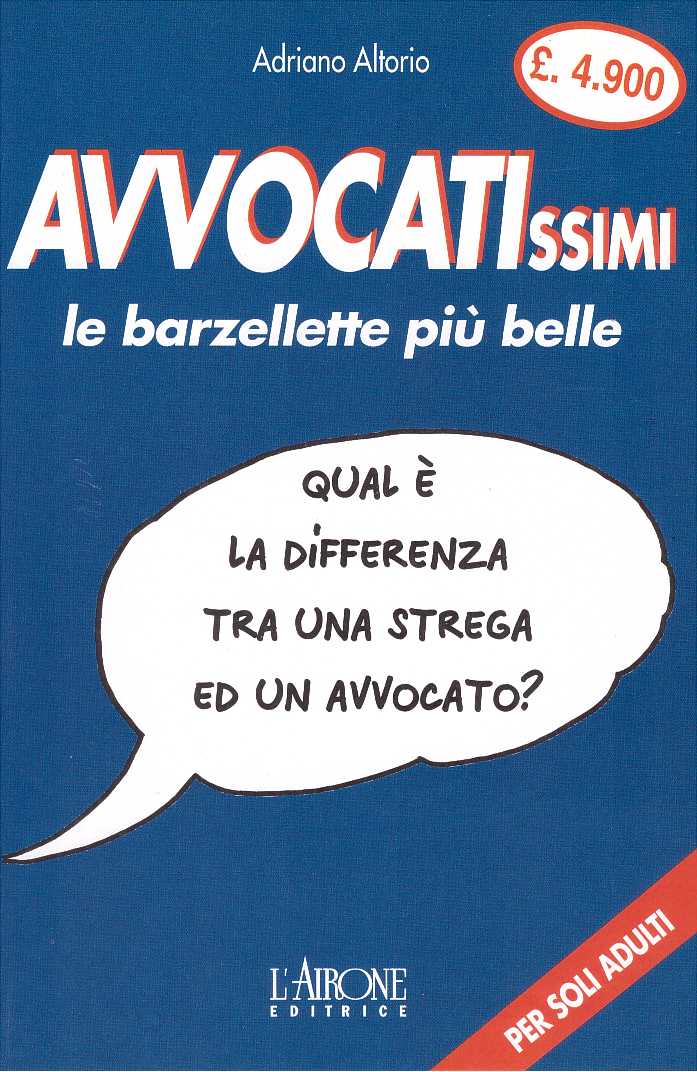 Scopri di più sull'articolo Avvocatissimi – le barzellette più belle