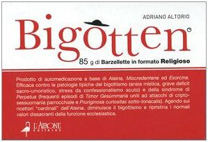 Scopri di più sull'articolo Bigotten. 85 g di barzellette in formato religioso