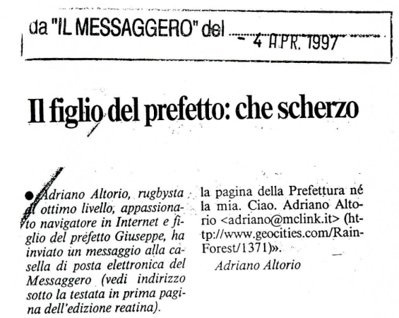 Scopri di più sull'articolo Il figlio del prefetto: che scherzo