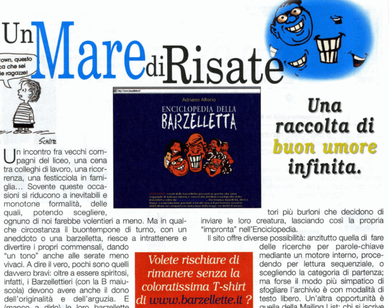 Scopri di più sull'articolo Un mare di risate