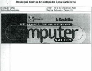 Scopri di più sull'articolo Una visita al sito “Il Barzellettiere” (Computer Valley, la Repubblica)