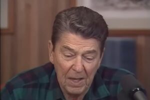 Scopri di più sull'articolo Ronald Reagan fa un discorso in cui spiega che imporre dei dazi alle…