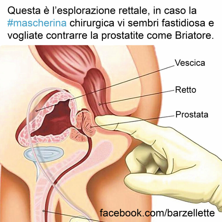 Scopri di più sull'articolo Questa è l’esplorazione rettale, in caso la #mascherina chirurgica vi sembri…