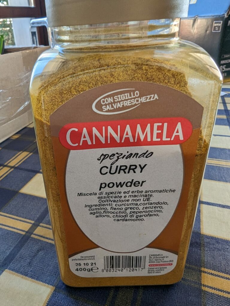 Scopri di più sull'articolo Ho appena inventato una nuova ricetta speziatissima: il CURRY CURRY. Unico…