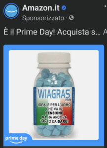 Scopri di più sull'articolo Ecco la mia sponsorizzata per il Prime Day di Amazon: WIAGRAS “Ideale per…