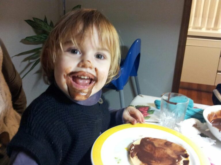 Scopri di più sull'articolo Col pizzetto come il papà. Ma è di cioccolata…