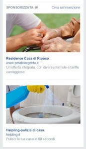 Scopri di più sull'articolo Queste sono le inserzioni pubblicitarie che oggi Facebook mi propone. Sono così…