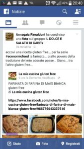 Scopri di più sull'articolo “Ogni volta che si pronuncia il termine GLUTEN FREE, muore un mugnaio!” (Cit…