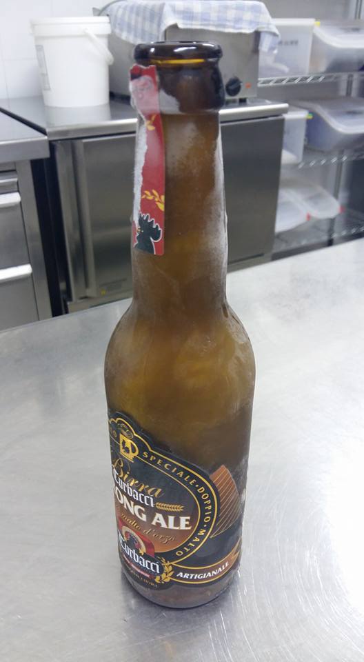 Scopri di più sull'articolo Dimenticare la birra nell’abbattitore a -36°C, “giusto per dargli una…