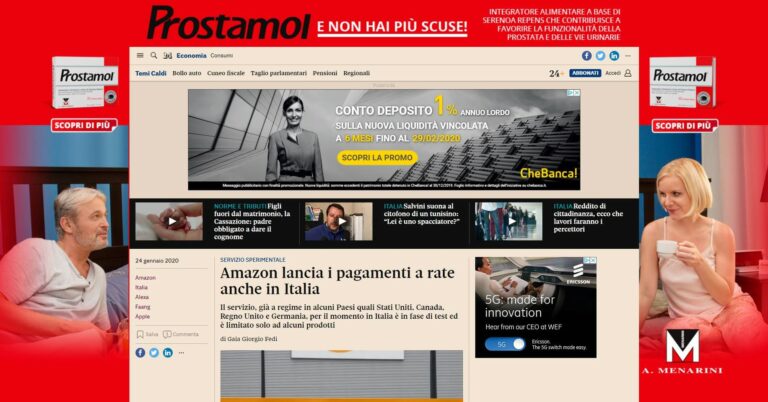 Scopri di più sull'articolo Fu così che mi ritrovai per la prima volta con la pubblicità di Prostamol…