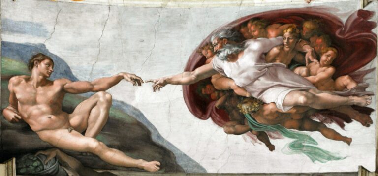 Scopri di più sull'articolo Michelangelo già 500 anni fa aveva indicato chiaramente le modalità di saluto…