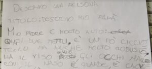 Scopri di più sull'articolo TITOLO: DESCRIVO MIO PAPÀ Mio padre è molto alto: quasi due metri. È un po…