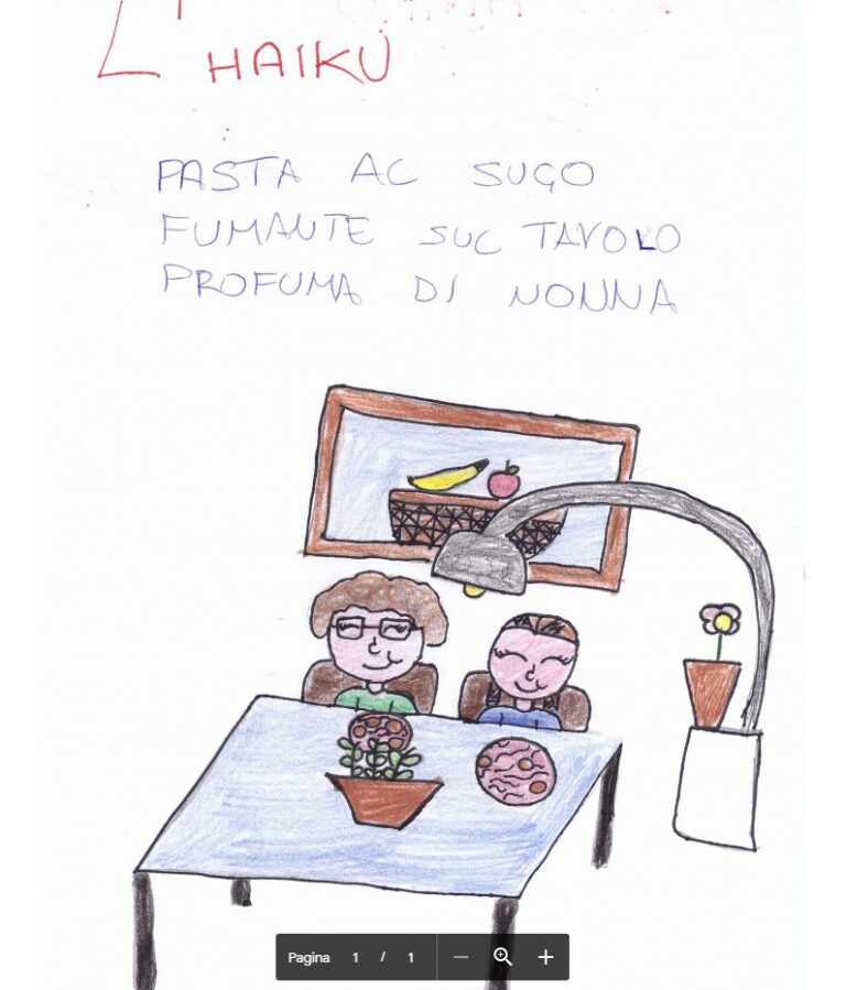 Scopri di più sull'articolo “Studia il calligramma e l’haiku e fanne due esempi.” “PASTA AL SUGO FUMANTE…