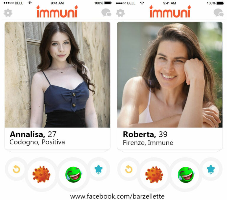 Scopri di più sull'articolo Io la app IMMUNI me la sono sognata un po’ come Tinder. Che se becchi quella…