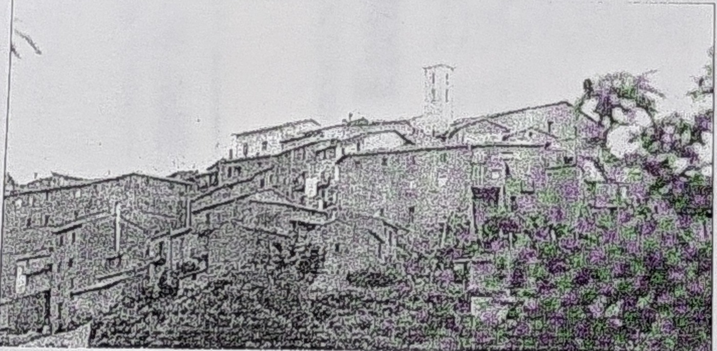 Una veduta del paese di Marcetelli