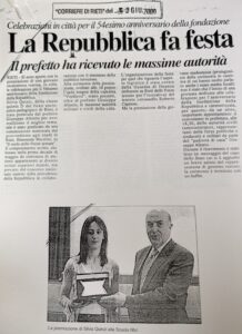 Scopri di più sull'articolo La Repubblica fa festa (Corriere di Rieti)