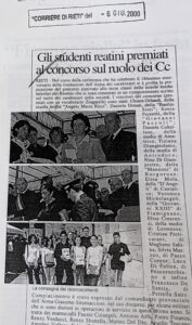 Scopri di più sull'articolo Gli studenti reatini premiati al concorso sul ruolo dei Cc (Corriere di Rieti)