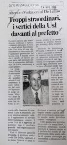 Scopri di più sull'articolo Troppi straordinari, i vertici della Usl davanti al prefetto (Il Messaggero)