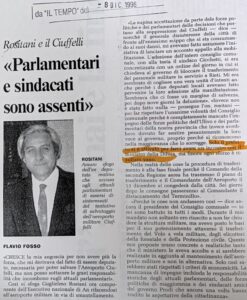 Scopri di più sull'articolo «Parlamentari e sindacati sono assenti» (Il Tempo)