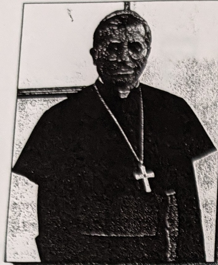Ritratti di Mons. Delio Lucarelli, Giuseppe Alton e Antonio Cicchetti.