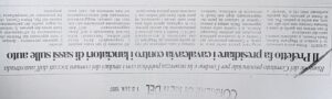 Scopri di più sull'articolo Il Prefetto fa presidiare i cavalcavia contro i lanciatori di sassi sulle auto (Corriere di Rieti)