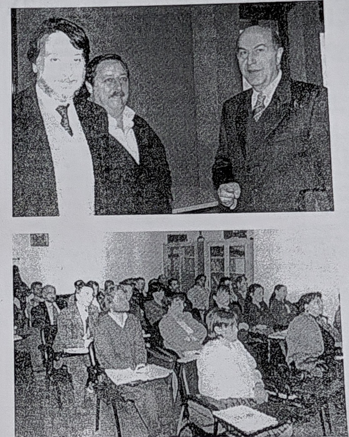 PREVENZIONE Dall'alto: l'ing. Luciano Grillini il dott. Carlo Maria Mancini ed il prefetto Giuseppe Altorio; i partecipanti al corso