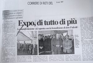 Scopri di più sull'articolo Expo, di tutto di più (Corriere di Rieti)