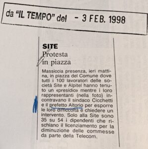 Scopri di più sull'articolo Protesta in piazza (Il Tempo)