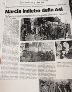 Scopri di più sull'articolo Marcia indietro della Asl (Il Tempo)