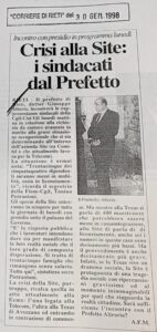 Scopri di più sull'articolo Crisi alla Site: i sindacati dal Prefetto (Corriere di Rieti)