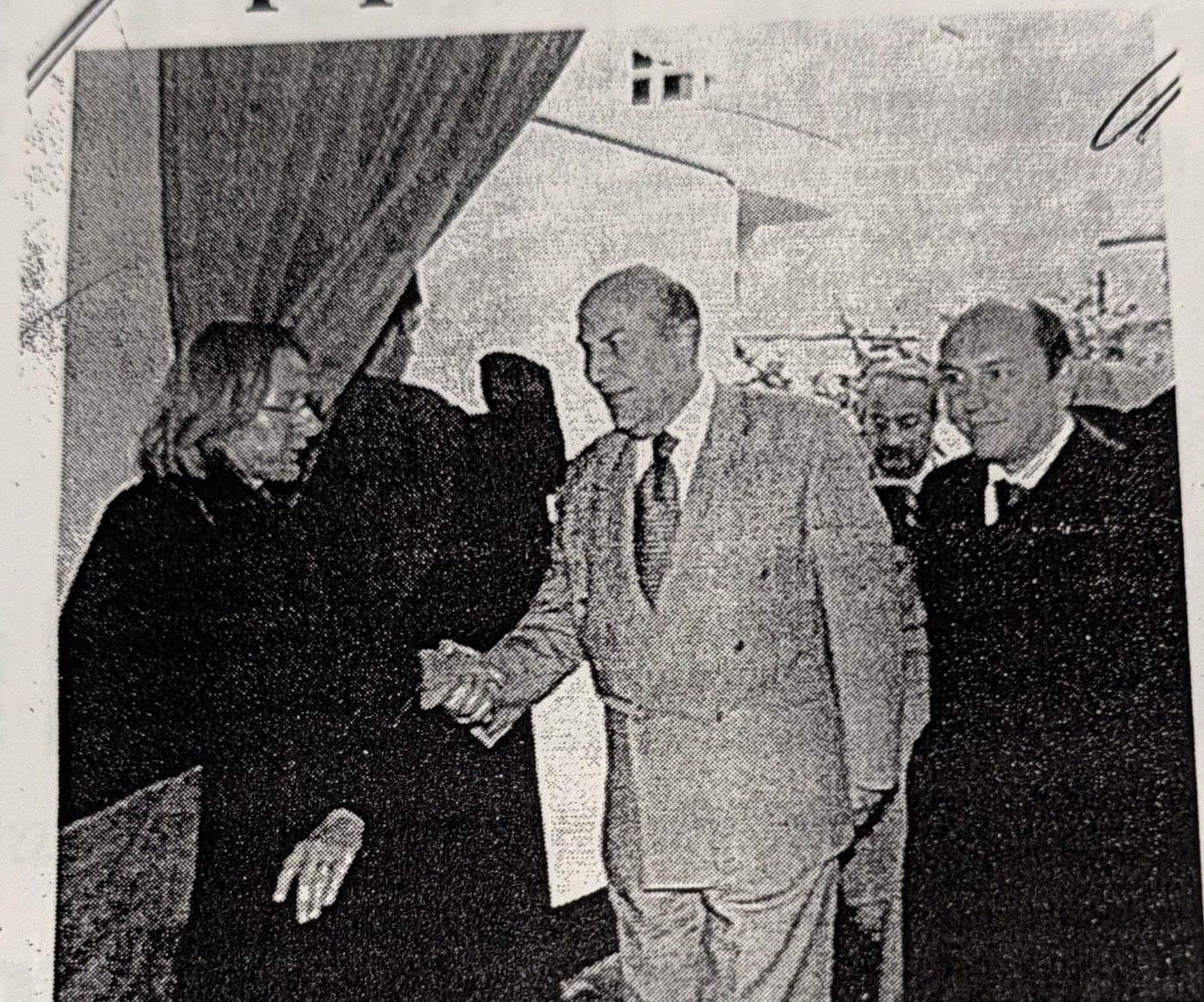 Il Prefetto Altorio ed il Vescovo Cicchetti all'inaugurazione