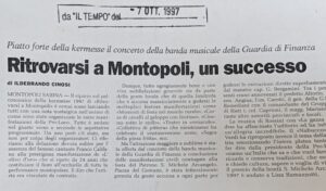 Scopri di più sull'articolo Ritrovarsi a Montopoli, un successo (Il Tempo)
