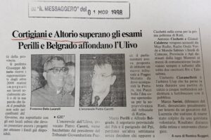 Scopri di più sull'articolo Cortigiani e Altorio superano gli esami – Perilli e Belgrado affondano l’Ulivo (Il Messaggero)