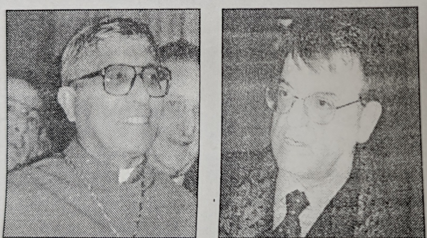 Il vescovo Delio Lucarelli; L'onorevole Pietro Carotti