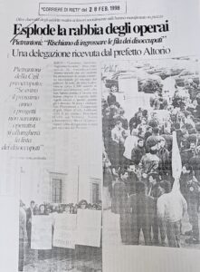 Scopri di più sull'articolo Esplode la rabbia degli operai (Corriere di Rieti)