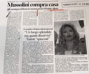 Scopri di più sull'articolo Mussolini compra casa (Corriere di Rieti)