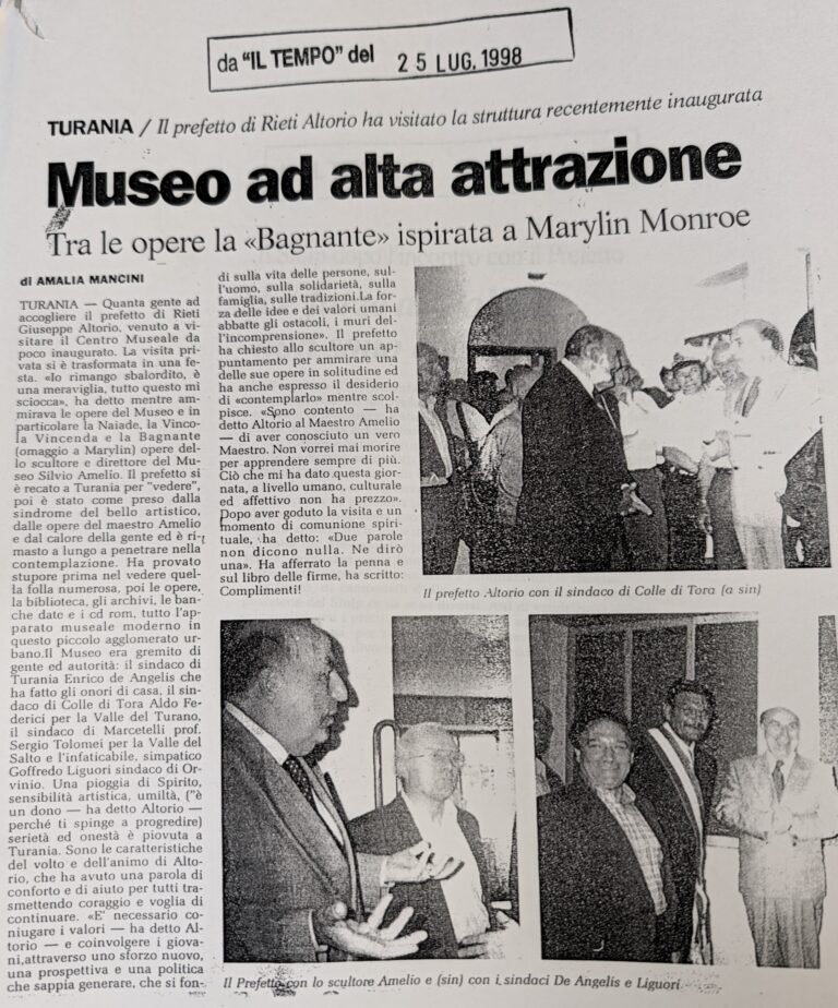 Scopri di più sull'articolo Museo ad alta attrazione (Il Tempo)
