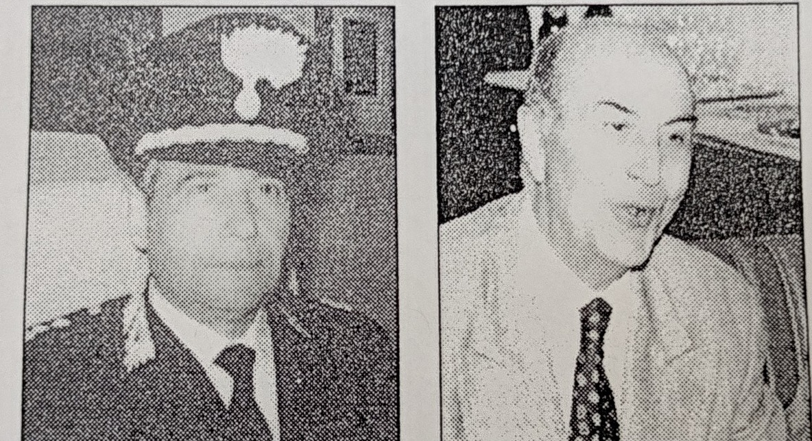 Il colonnello Giancarlo Citti / Il prefetto Giuseppe Altorio