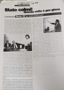 Scopri di più sull'articolo State calmi! Questa volta è per gioco (FORMAT periodico d’informazione)