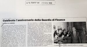 Scopri di più sull'articolo Celebrato l’anniversario della Guardia di Finanza (Il Tempo)