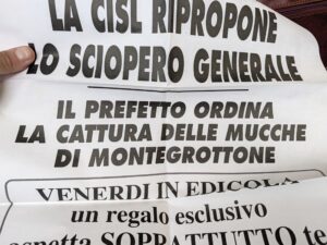 Scopri di più sull'articolo LA CISL RIPROPONE LO SCIOPERO GENERALE
