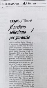 Scopri di più sull'articolo Il prefetto sollecitato per garanzie (Il Tempo)