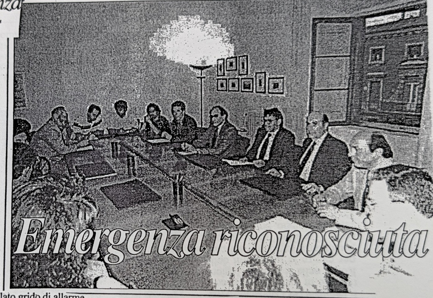 Emergenza riconosciuta