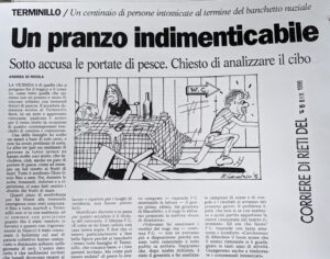 Scopri di più sull'articolo Un pranzo indimenticabile (Corriere di Rieti)