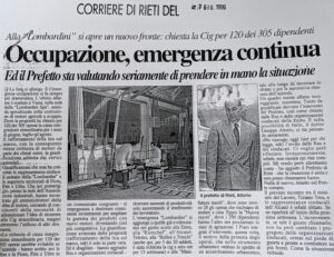 Scopri di più sull'articolo Occupazione, emergenza continua (Corriere di Rieti)
