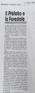 Scopri di più sull'articolo Il Prefetto e la Forestale (Mondo Sabino)