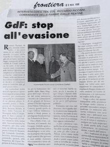 Scopri di più sull'articolo GdF: stop all’evasione (Frontiera)