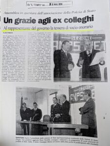 Scopri di più sull'articolo Un grazie agli ex colleghi (Il Tempo)