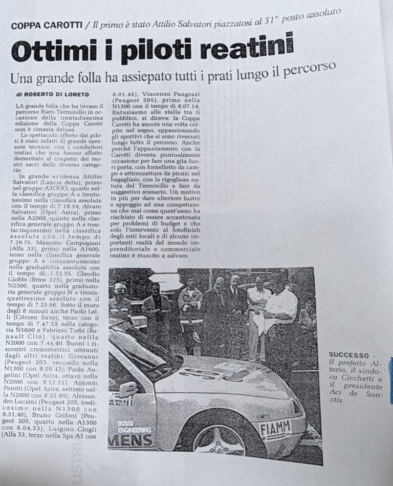 Scopri di più sull'articolo Ottimi i piloti reatini