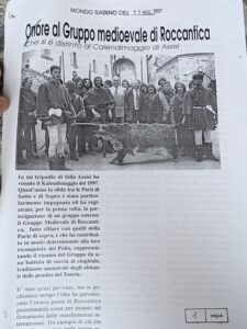 Scopri di più sull'articolo Onore al Gruppo medioevale di Roccantica (Mondo Sabino)